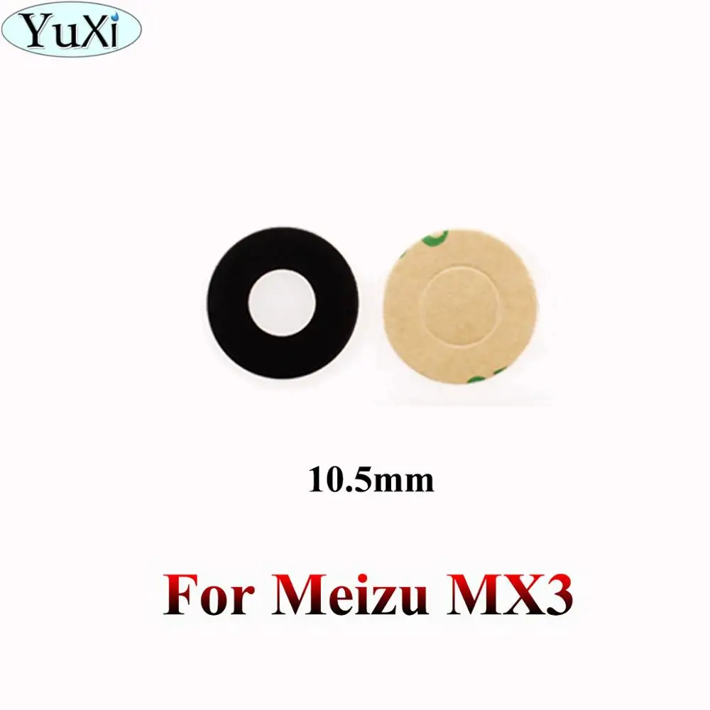 Стекло для камеры YuXi для Meizu MX3 MX4 MX5 Pro 5 6 7 Plus E2 E3 U10 U20 M15 lite Plus стекло объектива Корпус Запчасти для замены