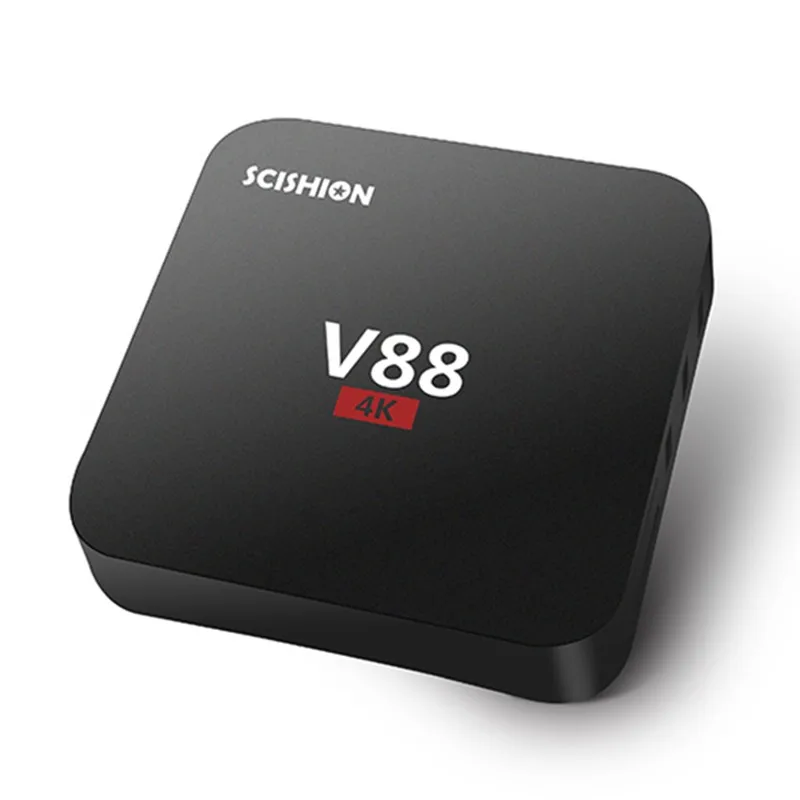 10 ШТ. SCISHION V88 Android 5.1 TV Box RK3229 1 Г 8 Г 4 USB 4 К x 2 К Wi-Fi с DLNA Media Player Европейский IPTV SET TOP BOX