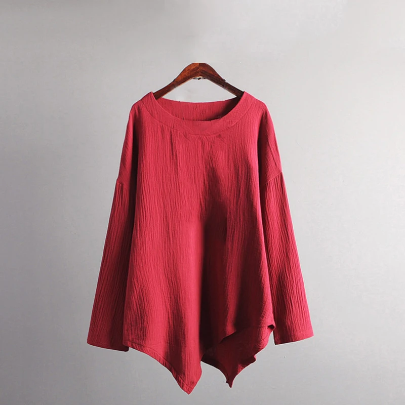 Cotton Linen Blouse (8)