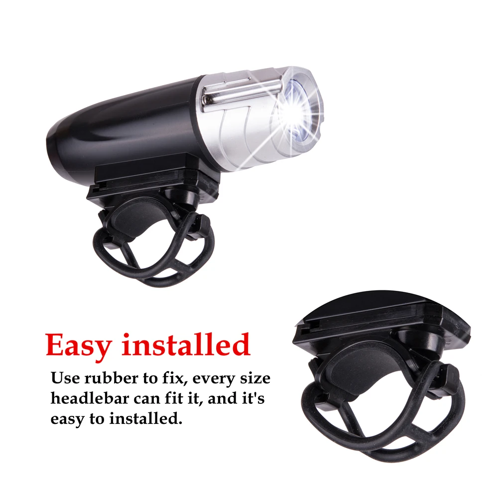 Clearance MTB Bike Bicycle light Outdoor Waterproof USB Rechargeable Front Light Lamp Torch LED Headlight Night Cycling Safety QL08 5