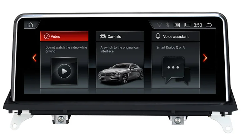 Discount ID6 style 10.25"Touch Android Car Raido GPS for BMW X5 E70 (2007-2013)/BMW X6 E71(2007-2014) Intelligence Car Multimedia Player 1