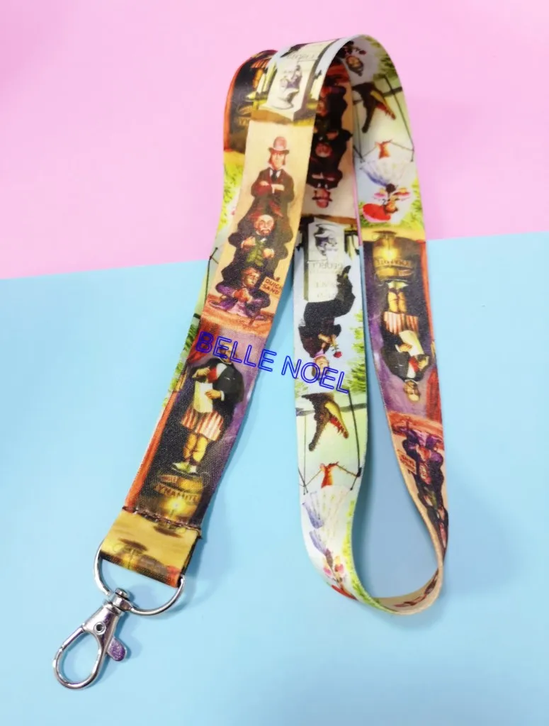 50Pcs Popular anime cartoon Neck Straps Lanyards ID Card,Keyin Key