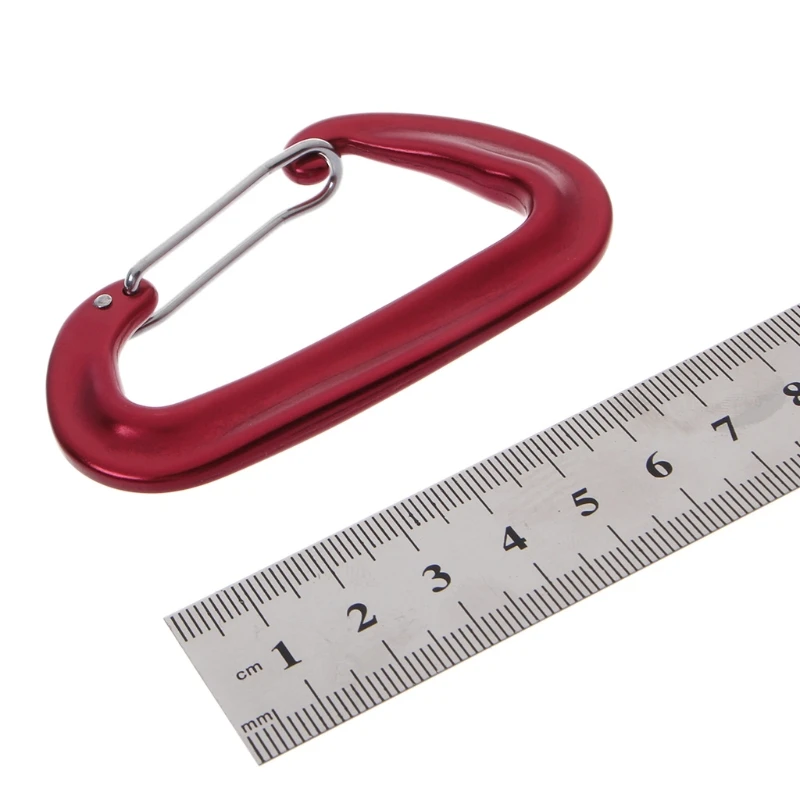 

2018 Aviation Aluminum 12KN Carabiner D Shaped Hammock Safety Balance Buckle Clasp Aug21_33