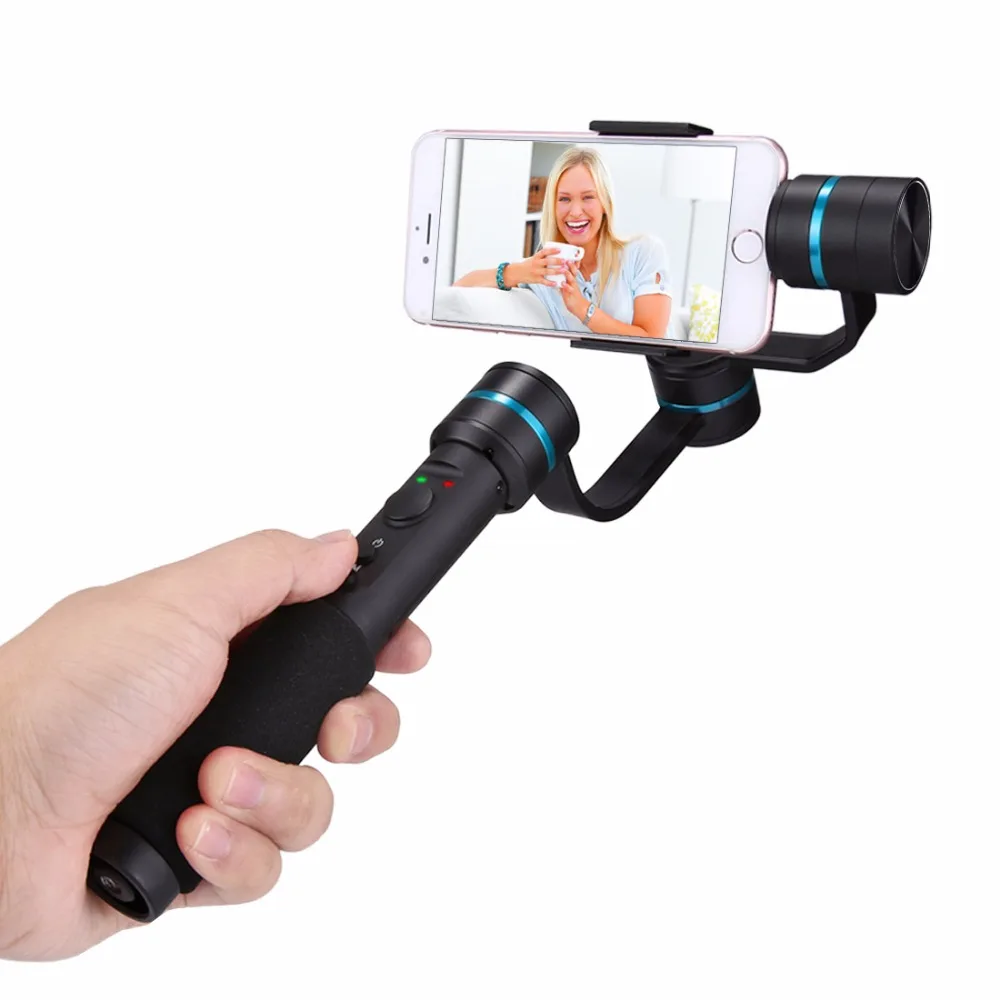 

PULUZ G1 3-Axis Handheld Selfie Phone Gimbal Steadicam Stabilizer Clamp Mount for Smartphones ,Gopro Multi-functional Steady