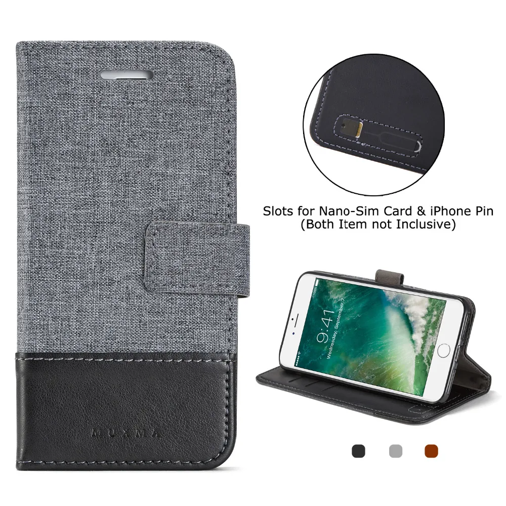 

Original MUXMA For LG G6 H870DS Phone Cases Flip Funda Wallet Leather Cover Holder Stand Phone Bags For LG G5 H850 Card Slots