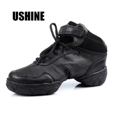 WZJ_DS11 натуральная кожа черный Высокое качество Zapatilla De Deporte Джаз танцевальная обувь Танцевальные Кроссовки для женщин