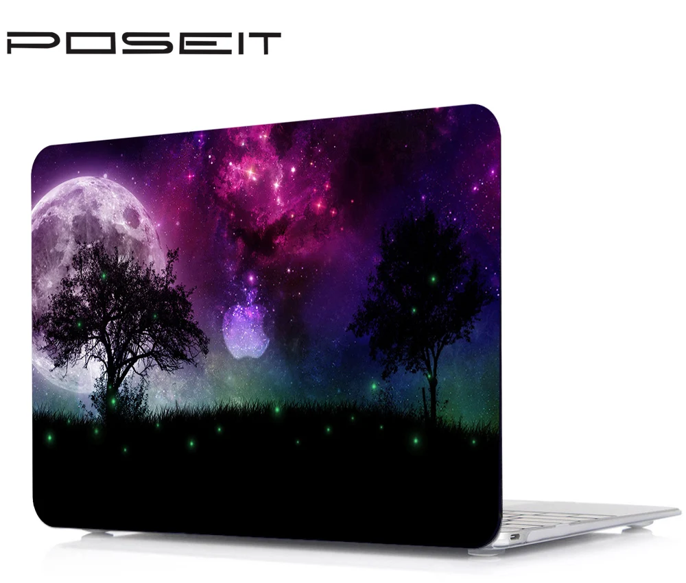 Для MacBook 13 жесткий чехол для Air Pro Reitna Touch bar 11 12 15 + крышка клавиатуры защита экрана