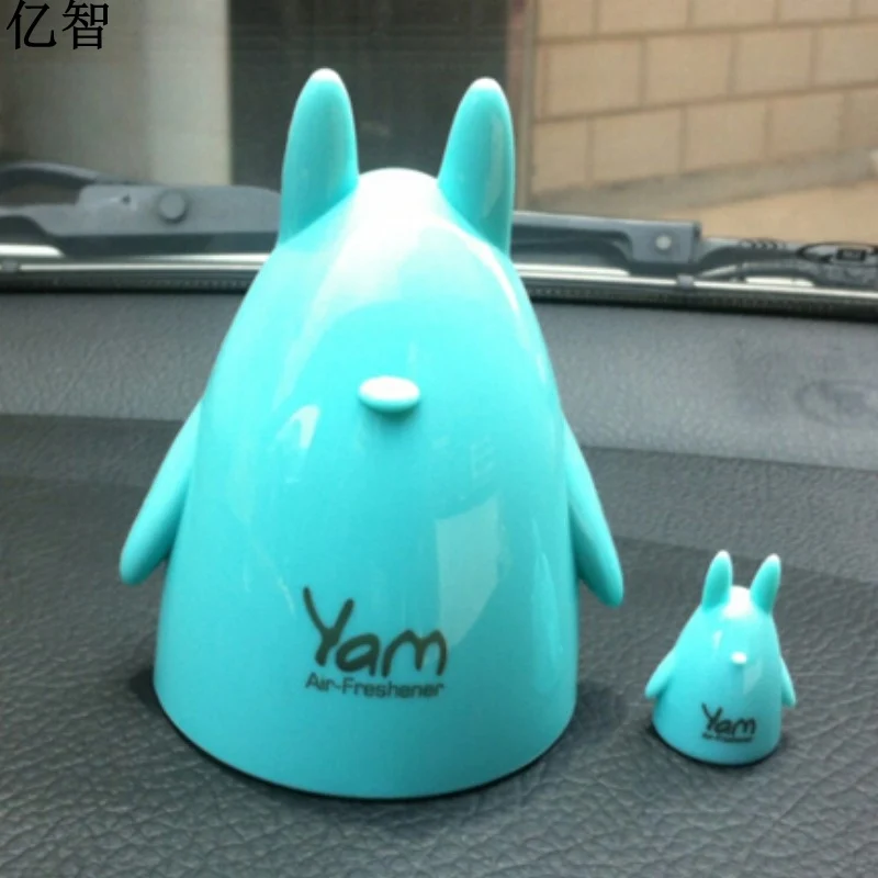 

YZ 2pcs/lot car Perfume solid cartoon cat big + small Creative perfume Air Freshener