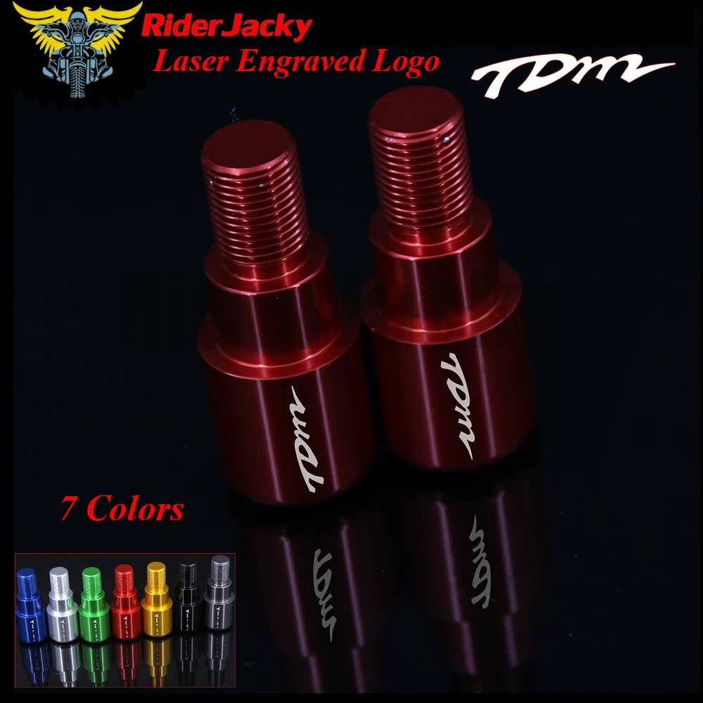 RiderJacky 7/8 &quot22 мм красный CNC мотоцикл Ручка Бар торцевые ползунки Захваты Заглушки