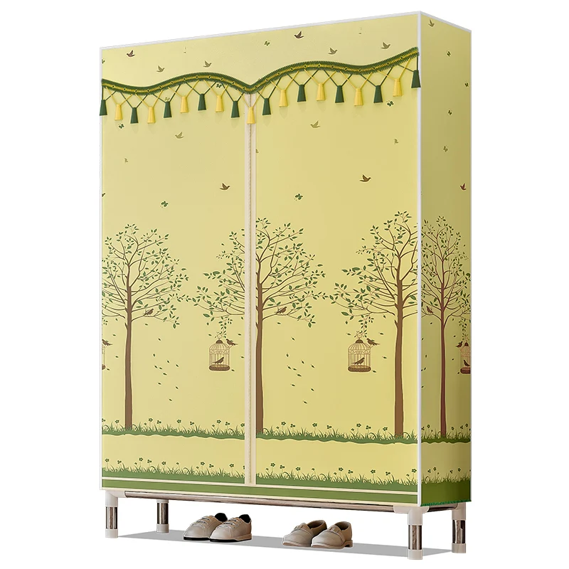 Simple non-woven storage wardrobe locker, moisture-proof and dustproof home furniture clothing storage cloth wardrobe Simple non-woven storage wardrobe locker, moisture-proof and dustproof home furniture clothing storage cloth wardrobe