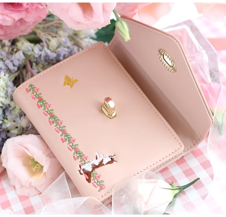 Women leather wallet 18-1