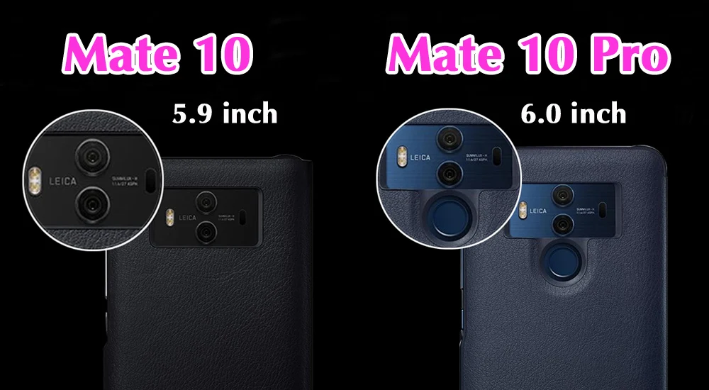 Умный флип-чехол кожаный чехол для телефона huawei mate 10 Pro mate 10 10pro mate 10pro роскошный Магнитный чехол противоударный 360