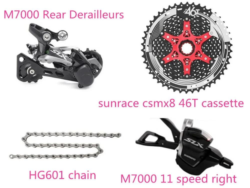Shimano SLX M7000 11 скорость велосипед Переключатели список групп задний переключатели +
