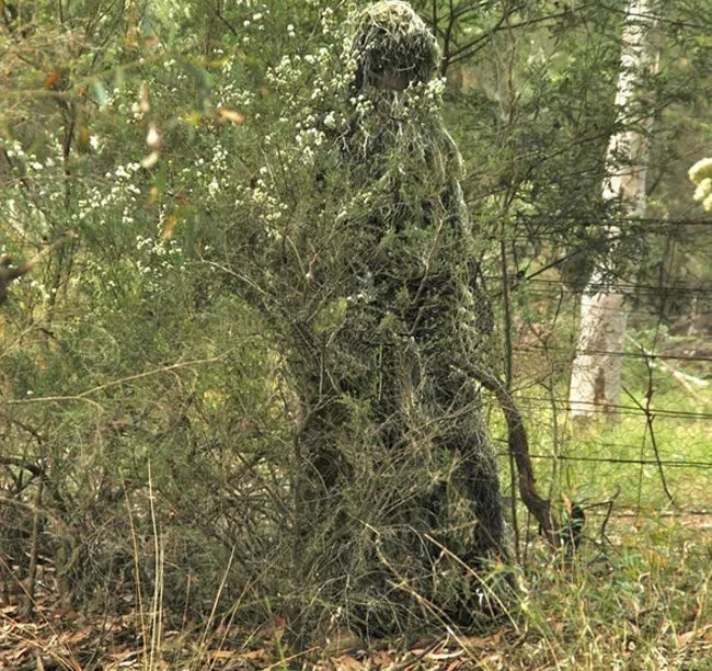 Тактический Камуфляж 3D Ghillie Bionic обучение лук Охота Ghillie костюм скрининг и дерево стенд