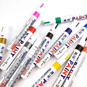 

Waterproof Car Tire Paint Marker Pen Graffiti Sign In Pen Office Stationery Tire Water Based Premium Fill Paint Pen
