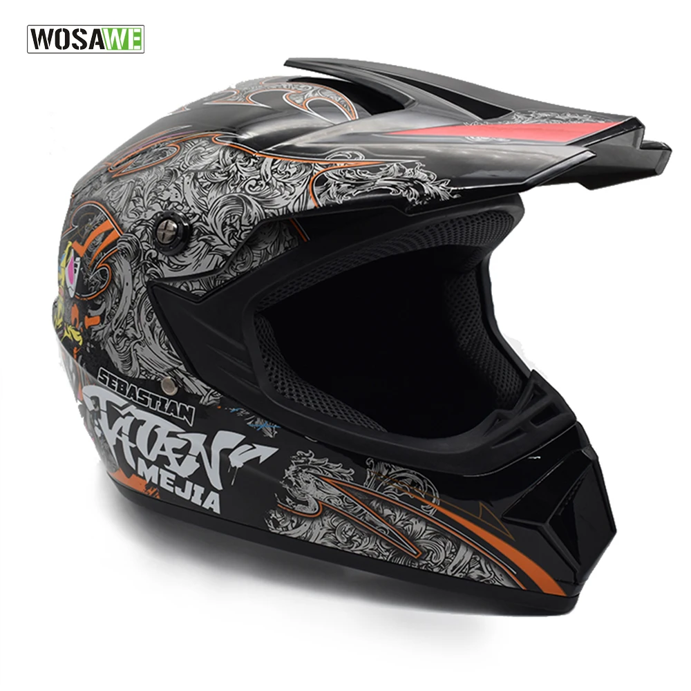 

WOSAWE MTB Bicycle Helmet for Men Women Full Covered Mountian Bike Downhill ABS protect Helmet Cylicng Accessories