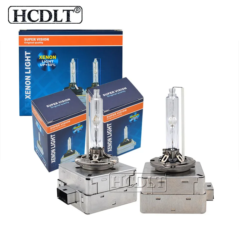HCDLT AC 12V 35W D3S 6000K HID Bulb Lamp Car Light Xenon D1S 55W 4300K 5000K 8000K Metal Holder For D1 D3 Auto Headlight Bulbs (5)