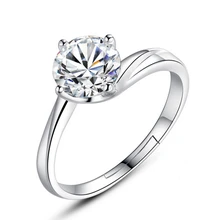 Свадебное кольцо влюбленных Anillos для женщин, серебро 925 пробы, циркониевое кольцо Вечность CZ, свадебные кольца Anel Of S-R04