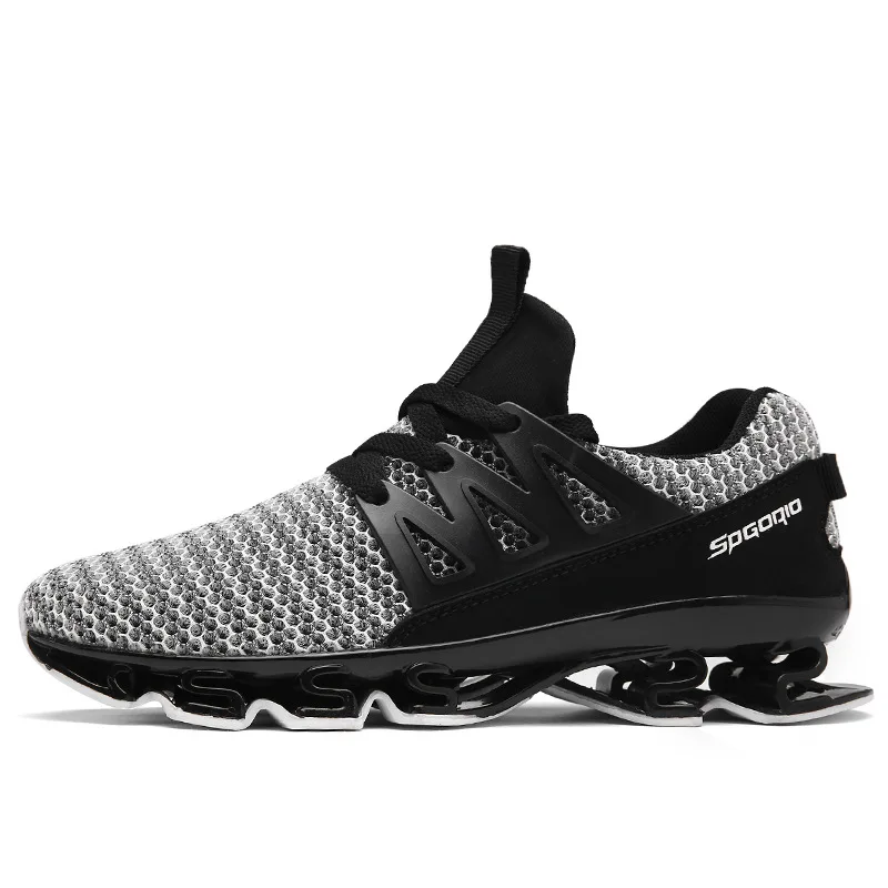 

Blade Damping Sole Breathable Running Shoes Men Breathable Cushioning Flywire Athletic Sneakers Free Run Sports Walking Jogging