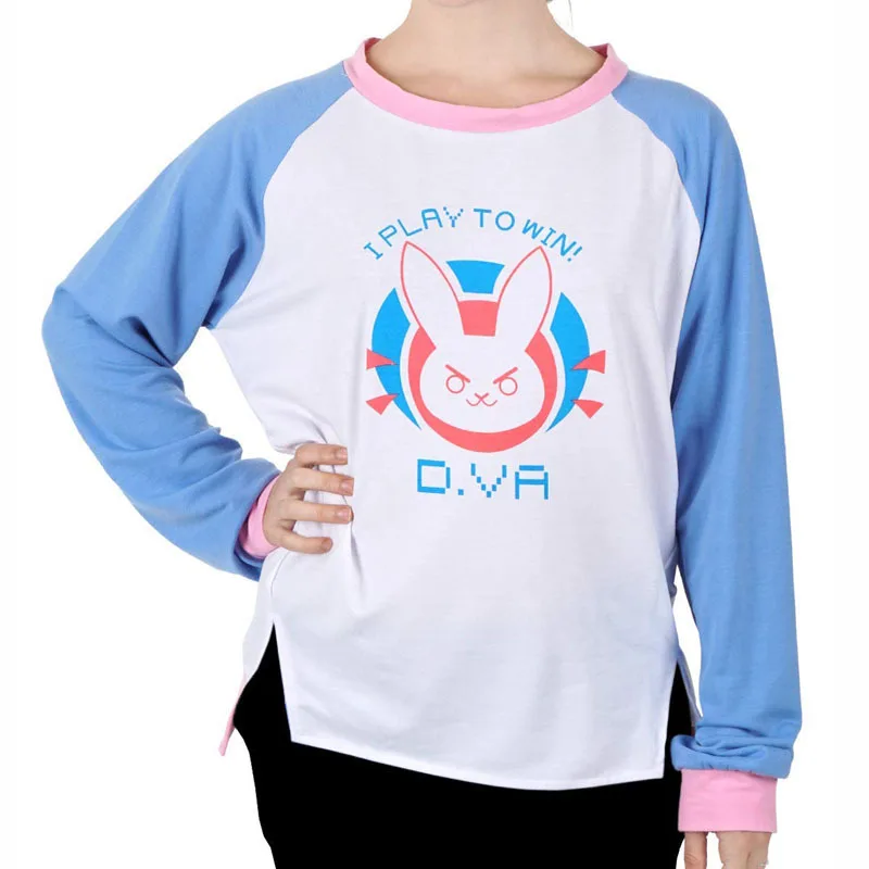 

Overwatch Costumes Cosplay lady Short sleeve Leisure time T-shirt Summer Fit party European size