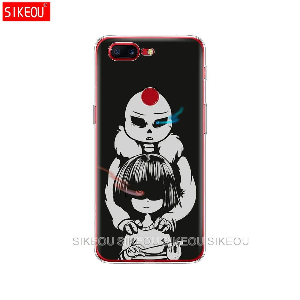 Силиконовый чехол для Oneplus one plus 6 5T 5 3 A3000 A5000 Undertale Sans|Бамперы| |