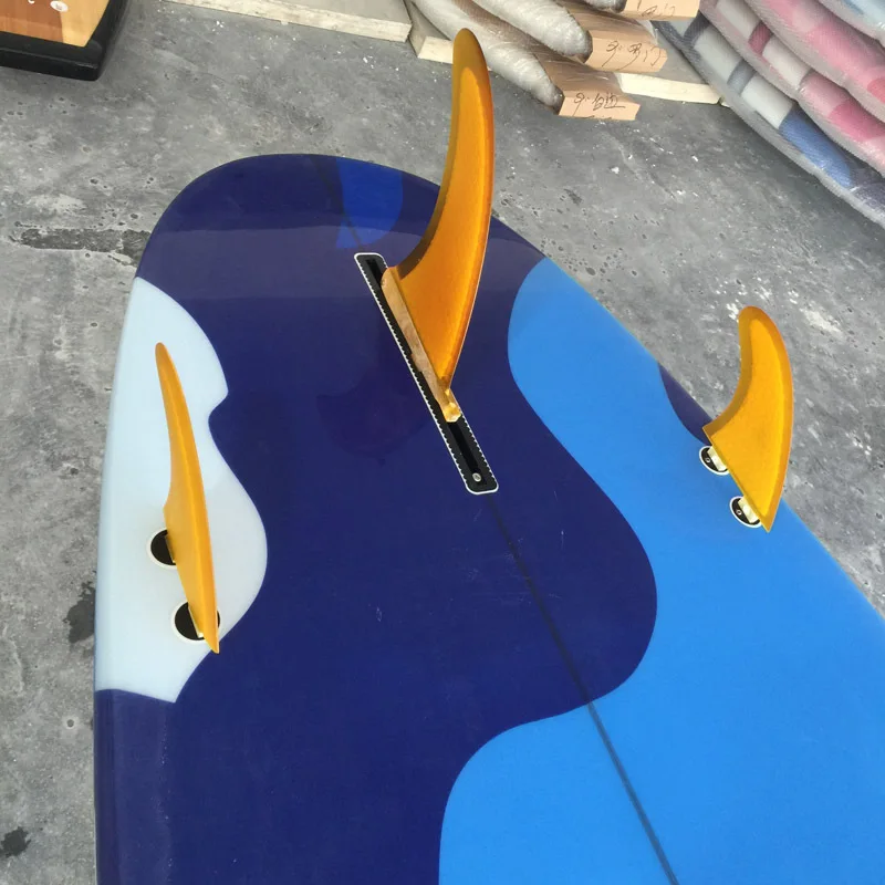 free shipping SUP centre fins stand up paddle board 1+2 FIN 8" CENTRE