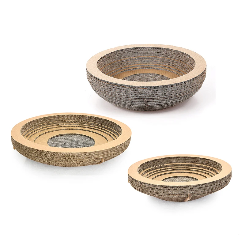 

Hoomall Cat Scratcher For Grinding Claws Cat Sleeping Bed Large Space Bowl Type Cat Scratch Board Scratching Pad Cat Nest Toy