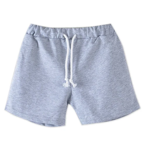 

Hot New Fashion Summer Boys Beach Pants Kids Trousers Pretty Candy Color Girls Shorts(Gray,Size:150)