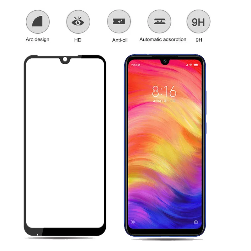 Стекло редми нот 8 про 9H защитное стекло Redmi 7a redmi note 7 glass ноут а Защитная пленка