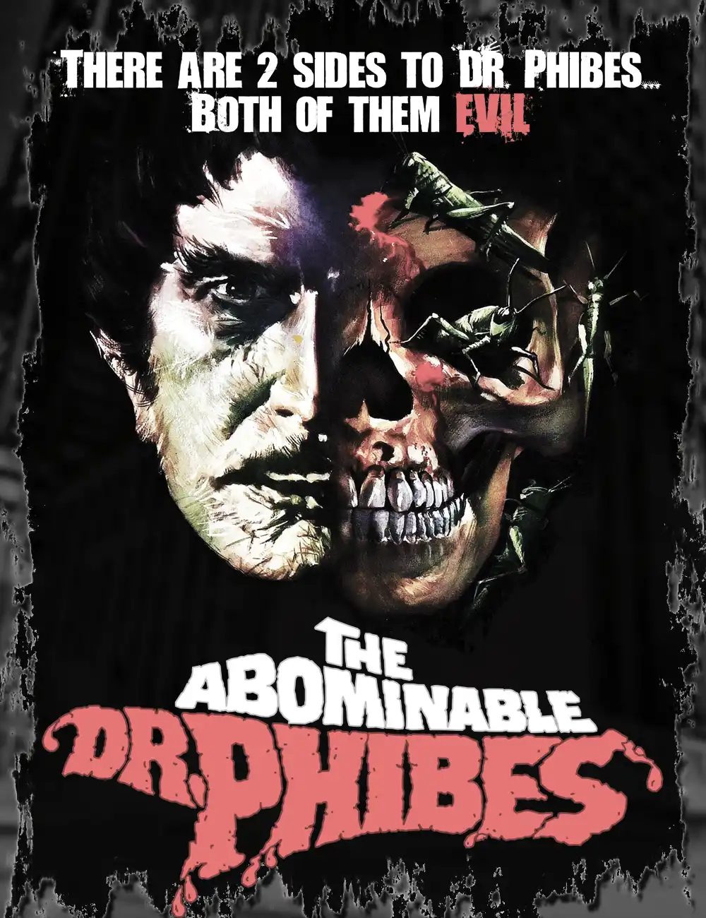 Male Abominable Dr Horror Film Phibes // Vincent Price T Shirt