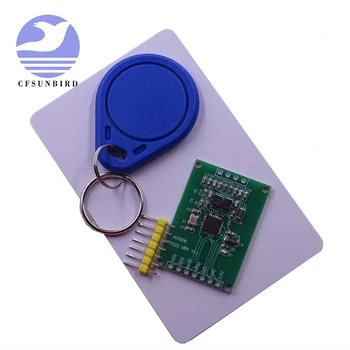 

10Set mini RC522 RFID Sensor Module Card Reader Writer Module I2C IIC Interface IC Card RF Sensor Module Ultra-Small13.56MHz