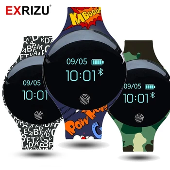 

EXRIZU Smart Bracelet H8 Smart Watch Sport Pedometer Fitness Tracker Wristband Band Wearable Devices for iOS Android Men Women