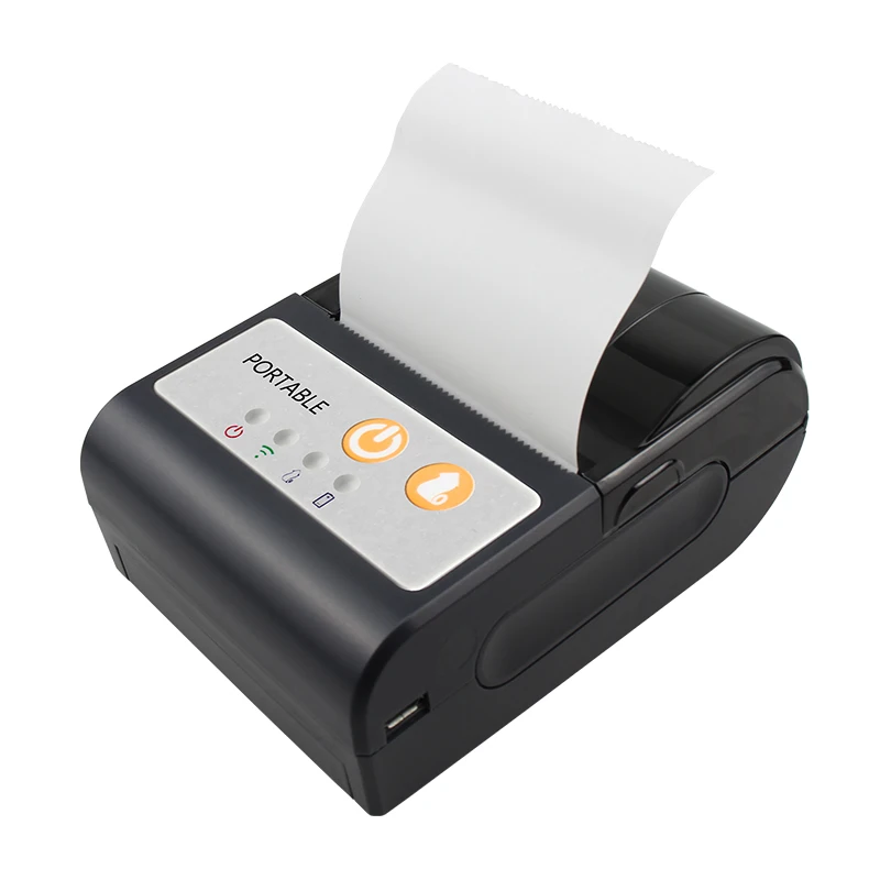 58 мм Мини Bluetooth принтер тепловой принтер Карманный принтер портативный принтер билетов для Android/iOS мобильный принтер POS ESC/POS