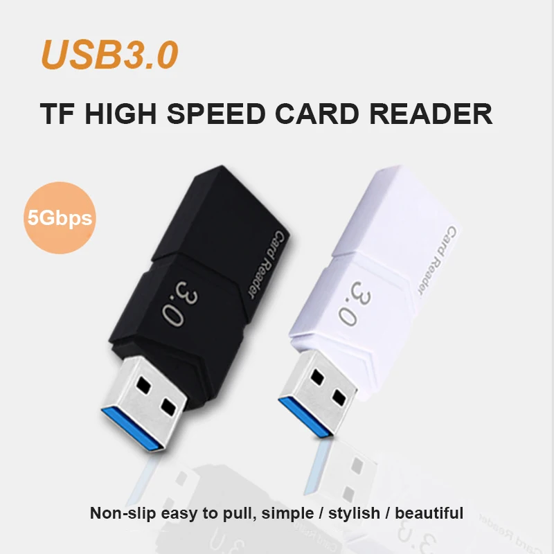Новый Популярный Высокоскоростной USB 3 0 кардридер для TF карты адаптер конвертер