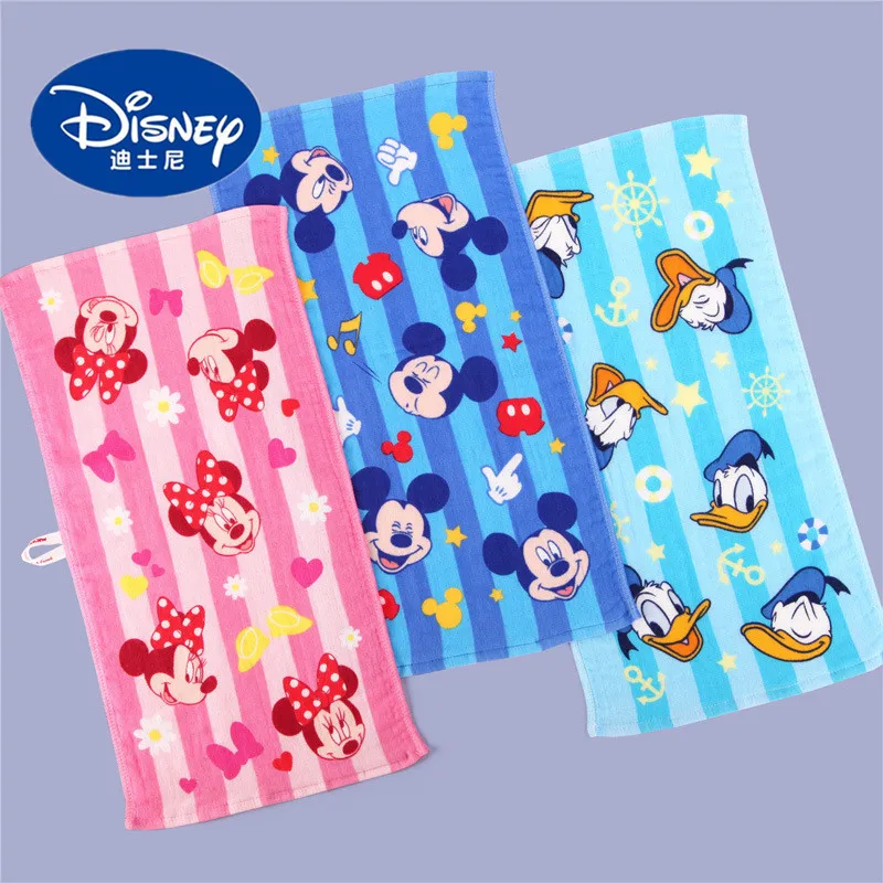 Disney Хлопковое полотенце с Минни Микки Маус Мультфильм Дональд Дак для взрослых