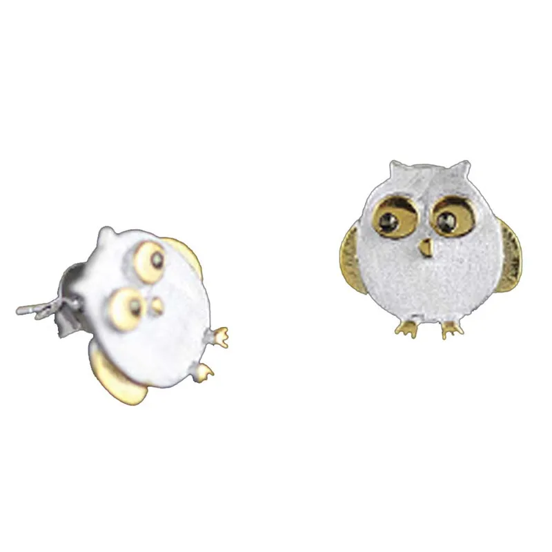 

Owl Pendant Silver Plated Earrings for Women Fashion Female Jewelry Handmade Animal Jewelry