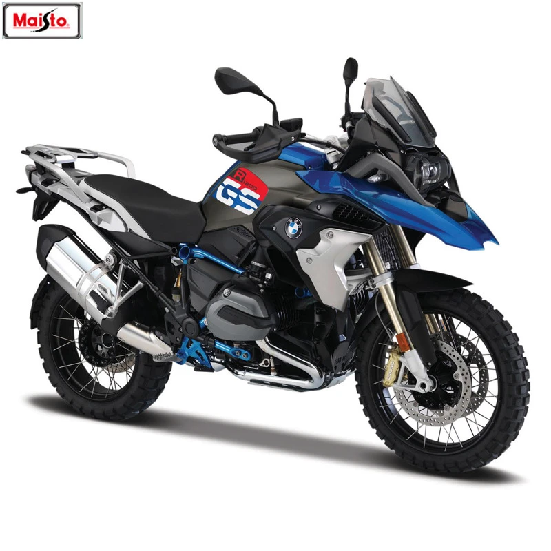 Maisto 1:18 BMW R1200GS Silvardo оригинальная Авторизованная модель мотоцикла из сплава