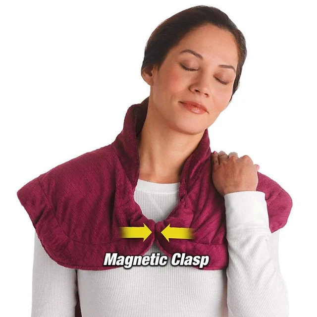 110V/220V Thermapulse Decompression Heating Vibrating Relief Massaging Heat  Wrap Warm heater heating shawl Home Electric