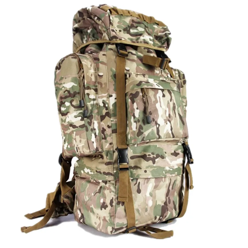 70L Большой Вместительный мужской рюкзак военный рюкзак высокое качество водонепроницаемый нейлоновый рюкзак мужская Военная Водонепроницаемая дорожная сумка - Цвет: CP