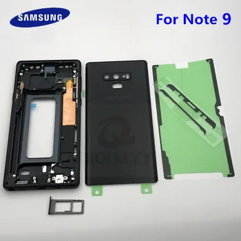 

New Note 9 Back Battery Cover Front Middle Frame For Samsung Galaxy Note 9 N960 N950F N960FD Full Housing