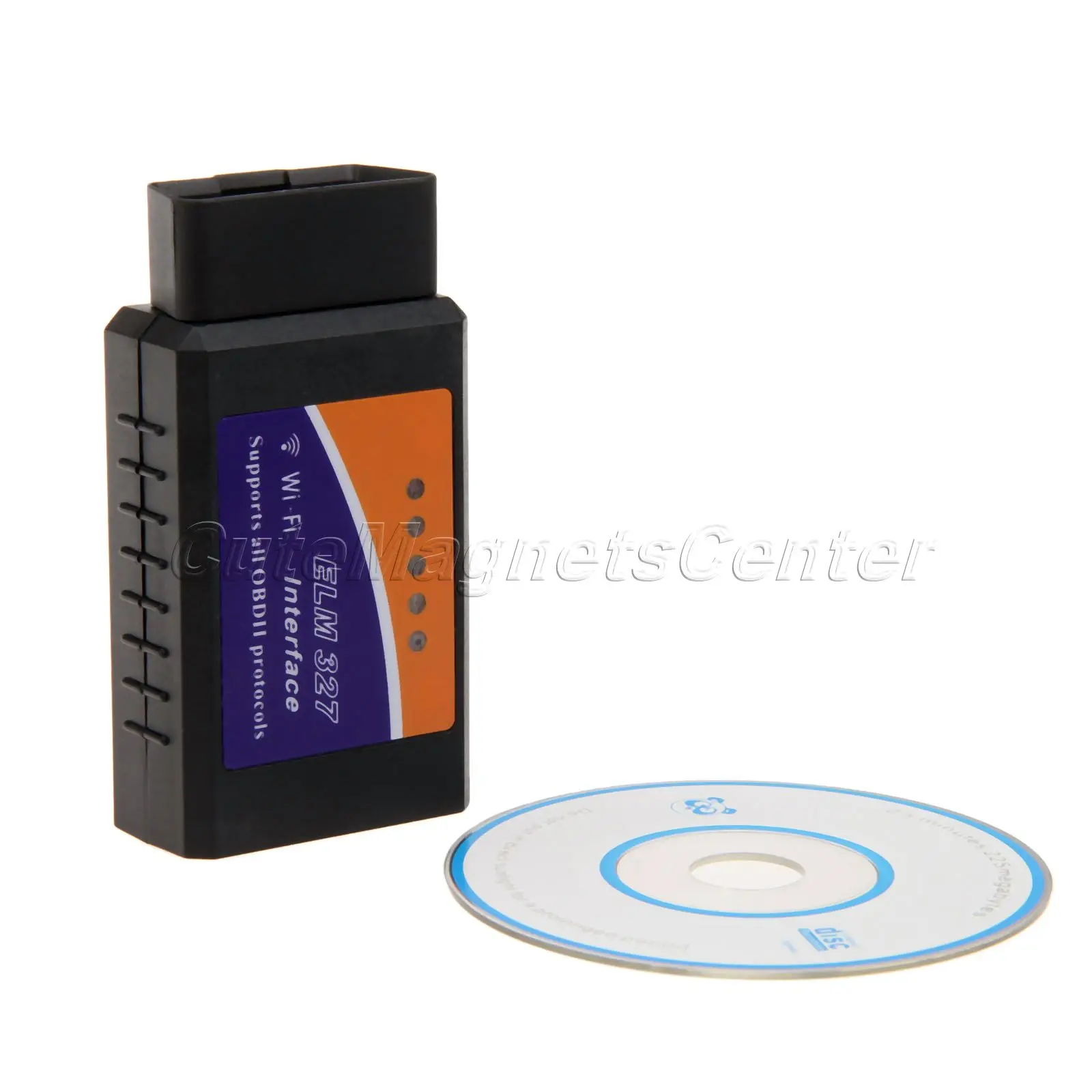 

ELM 327 OBD II Support Android/IOS/PC System Diagnostic Tool ELM327 V2.1 OBD2 CAN-BUS WIFI Car Auto Diagnostic Interface Scanner