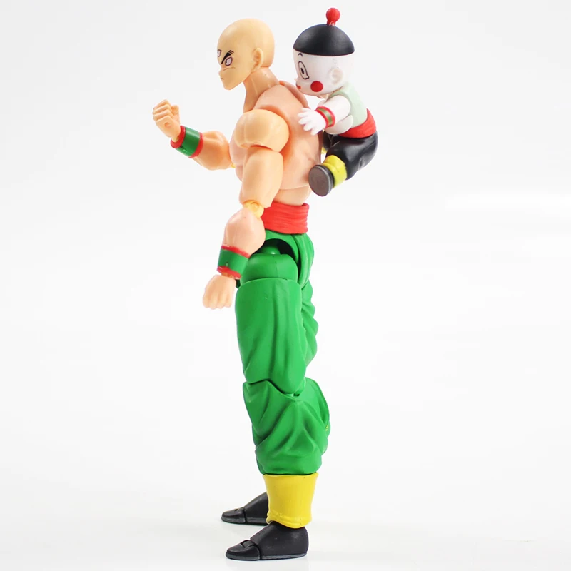 15 см Dragon Ball Z Tenshinhan tien shinhan с Chiaotzu Brinquedos ПВХ фигурка Коллекционная модель игрушки