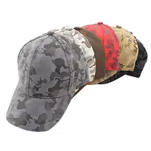 Камуфляжные кроссовки Кепки Для женщин Для мужчин спортивный головной убор для Пеший Туризм Рыбалка Snapback кепки для бега Регулируемый S3