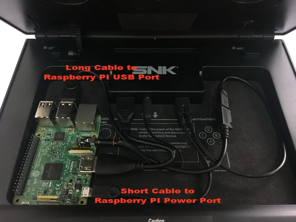 Raspberry PI 3 набор кабелей для док станции NEOGEO X HDMI и AV кабель в комплекте|set|set |