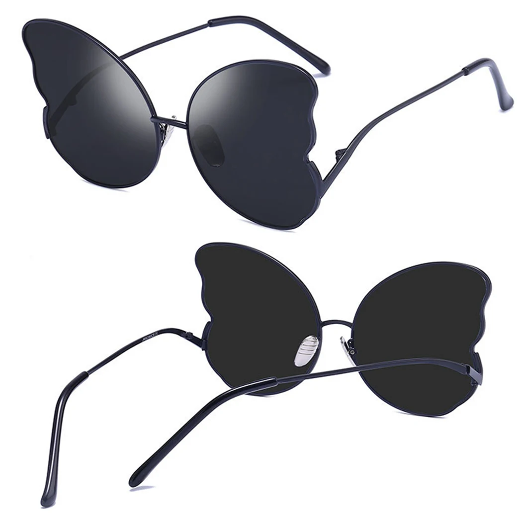 Модные солнцезащитные очки кошачий глаз женская брендовая дизайнерская металлическая рамка солнцезащитные очки-бабочки уникальные Винтажные Солнцезащитные очки оттенки очки женские