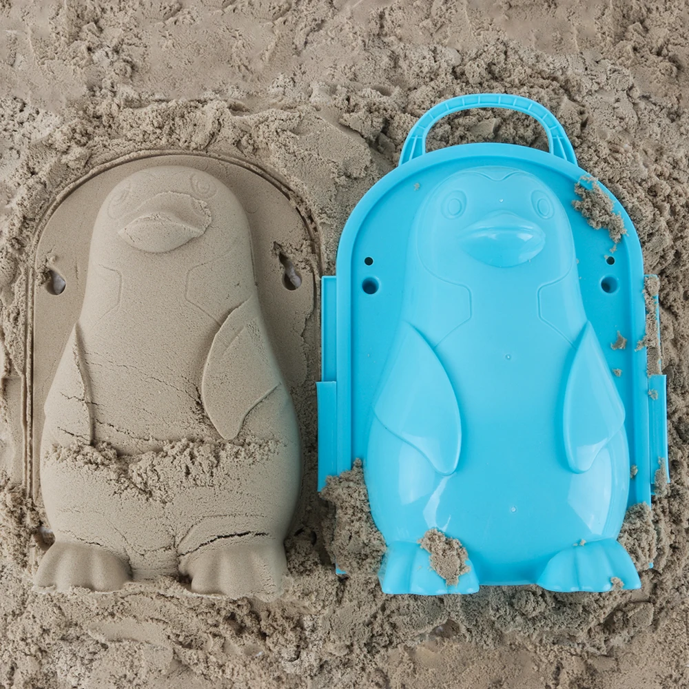 

Beach Sand Game 3D Cartoon Mold Beach Snow Sand Model Children's Model Toys Children Outdoor Beach Playset