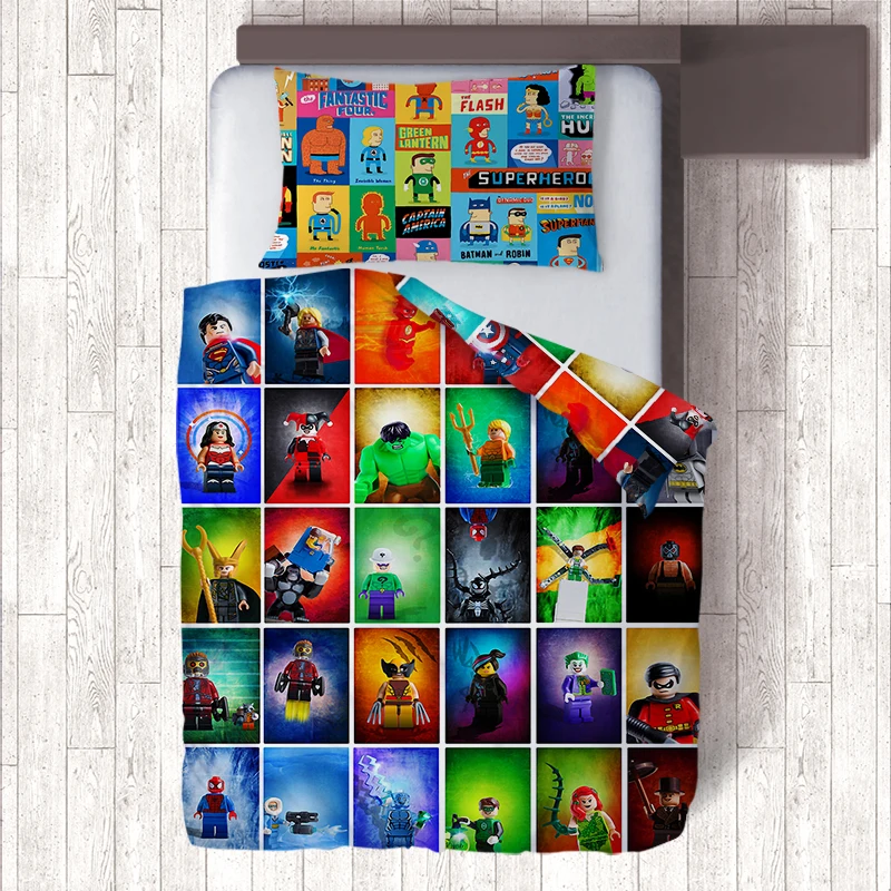 2 قطع أنيمي الرموز التعبيرية 3d الطباعة مجموعات حاف غطاء لحاف وسادة القضية واحدة أطفال بنات مجموعات الفراش نوم ديكور