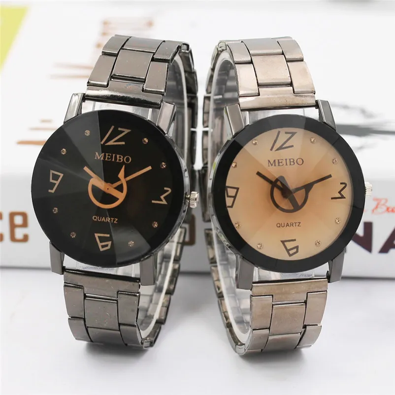 NEW Women watches bracelet watch ladies Steel Band Watch With Sharp Tipped Glass Analog Quartz Wrist Watch Montre femme Y27 (6)