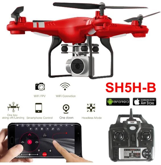 Обновление SH5H B 1800 мАч большая Lipo батарея RC Дрон Квадрокоптер вертолет Wifi FPV