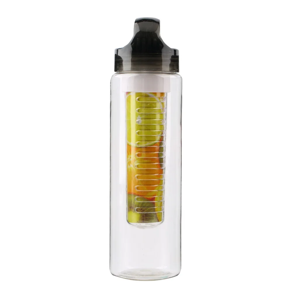Портативная бутылка для воды для заварки фруктов объемом 800 мл, Спортивная бутылка для здоровья лимонного сока, Прямая поставка, Whol